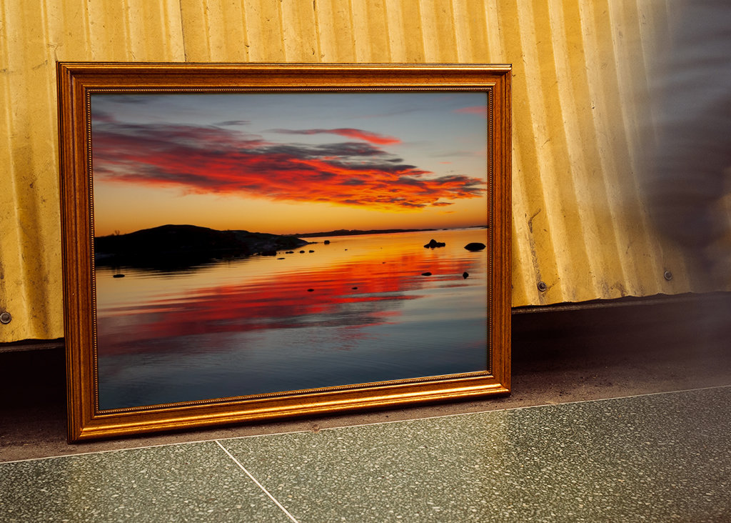 Sonnenuntergang Hönö