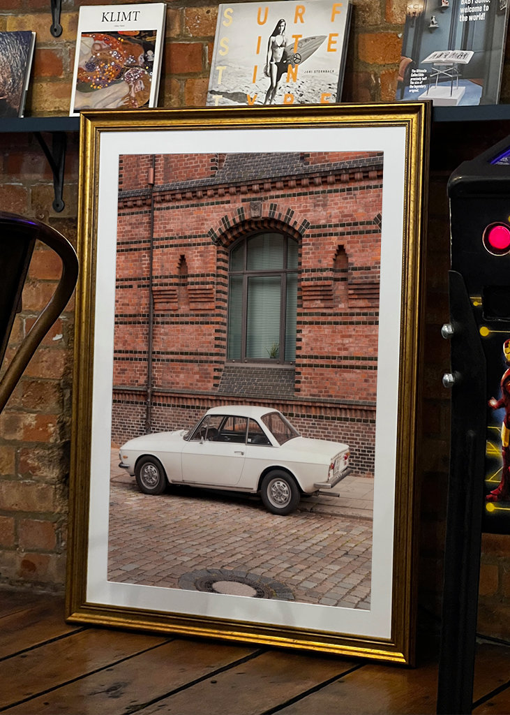 Witte oldtimer v Hamburku