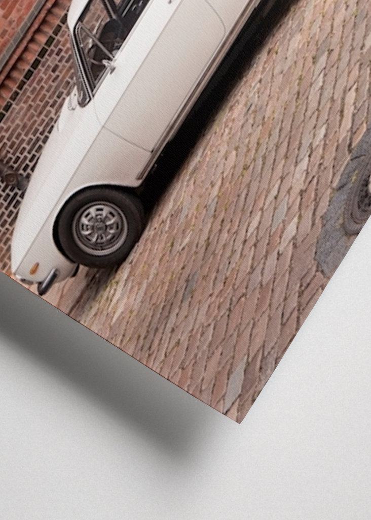 Witte oldtimer v Hamburku