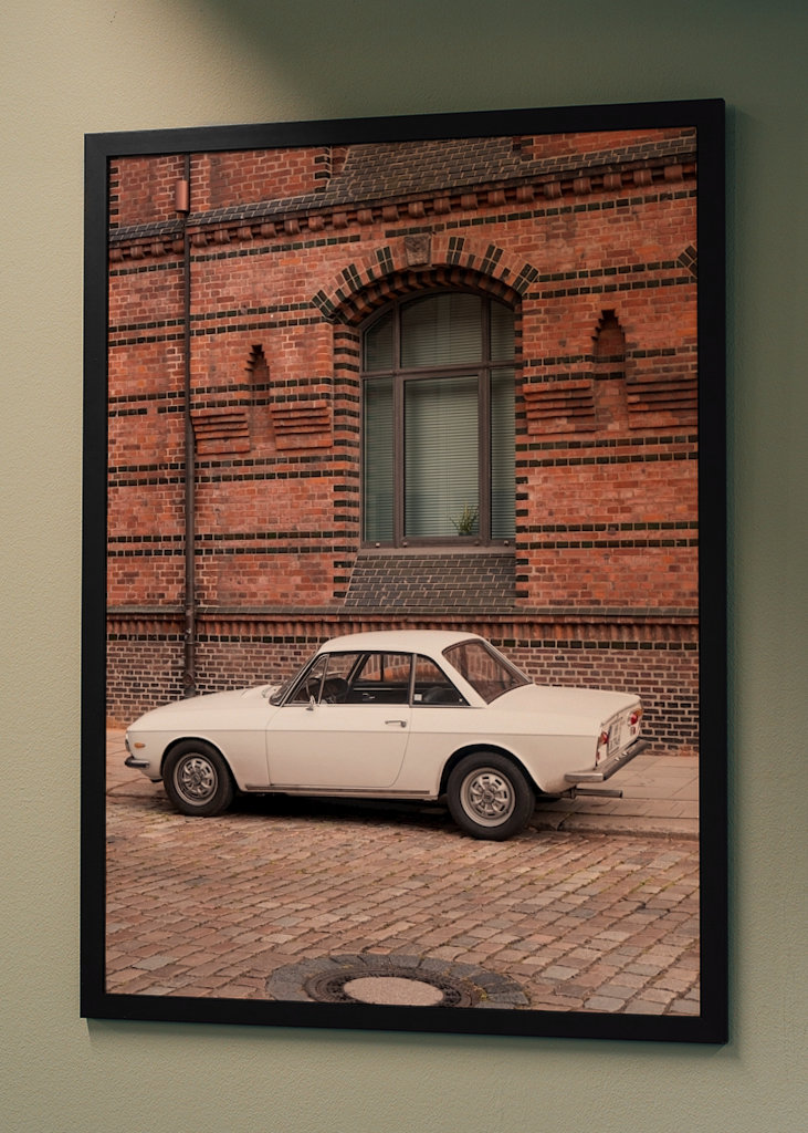 Witte oldtimer v Hamburku