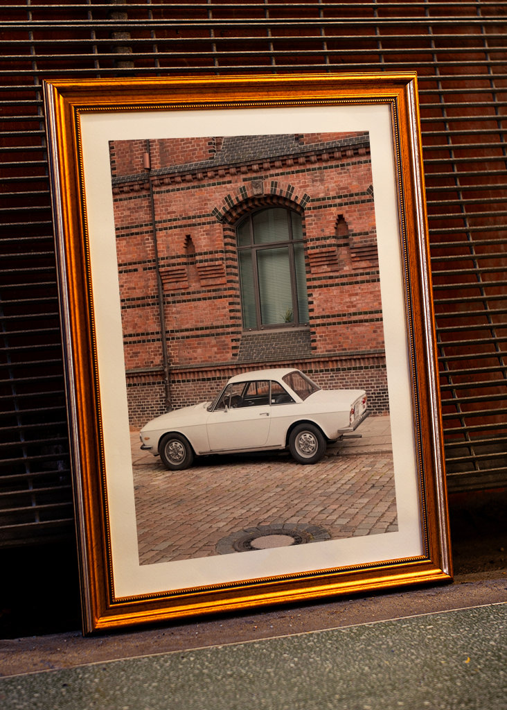 Witte oldtimer v Hamburku