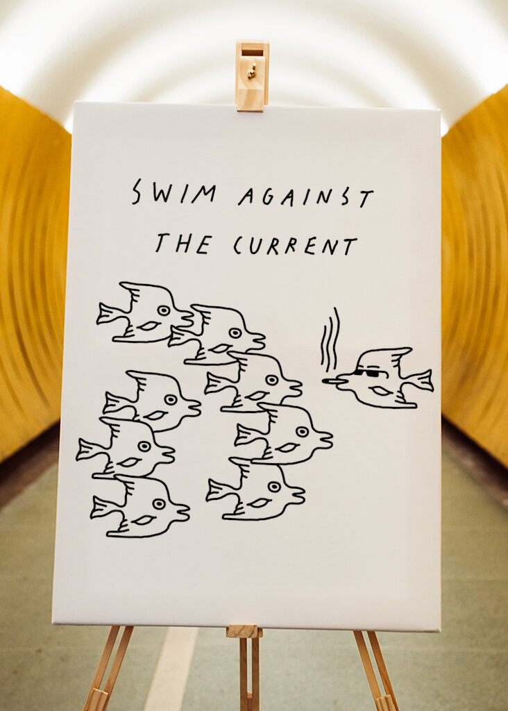 Ússz az árral szemben