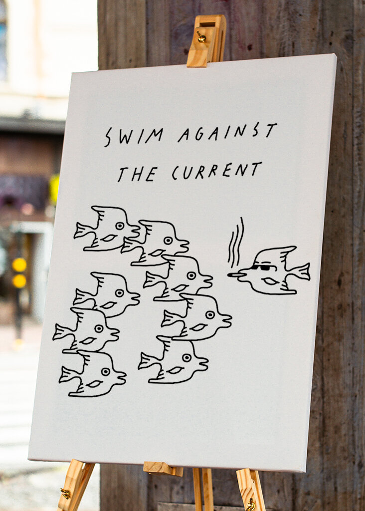 Ússz az árral szemben