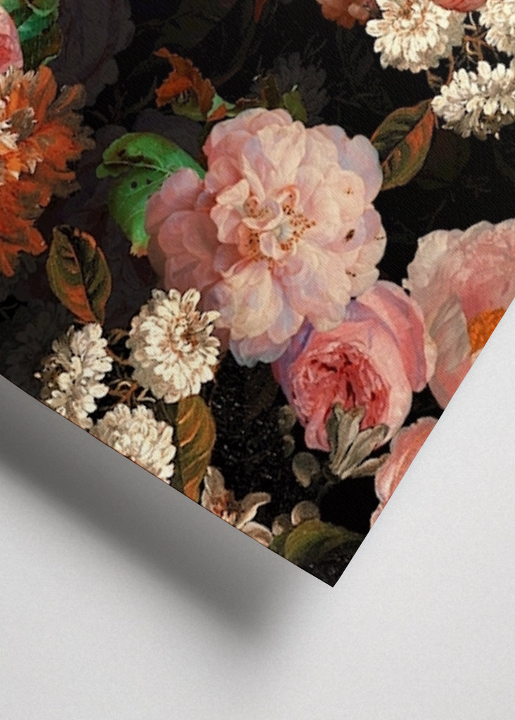 Vintage Rose Night Garden