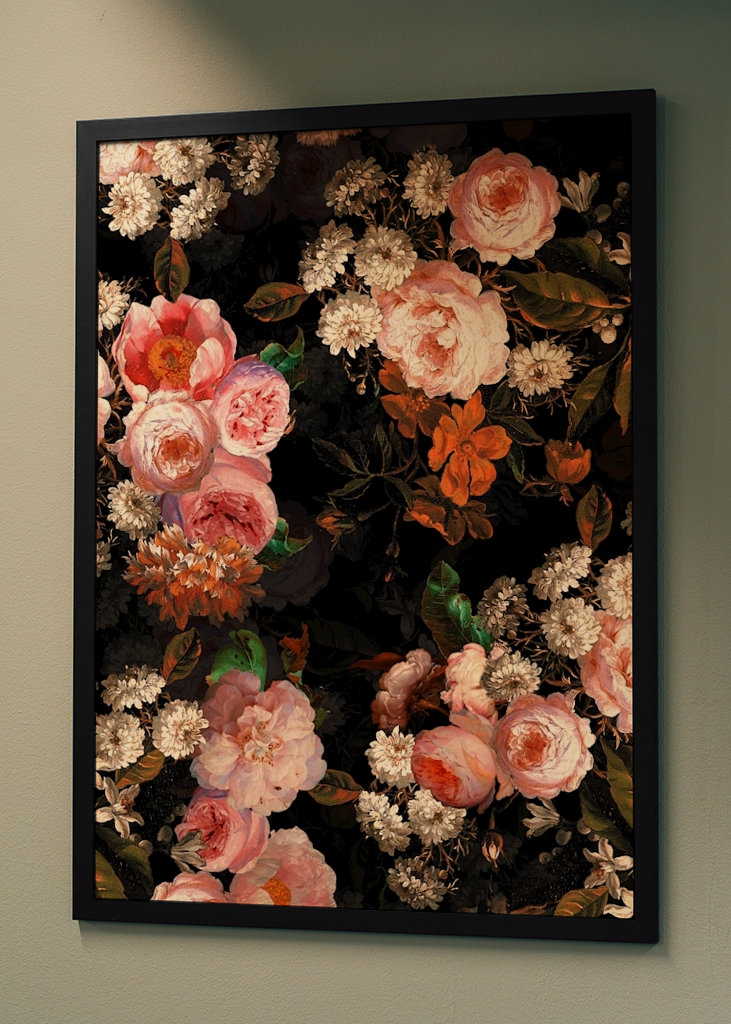 Vintage Rose Night Garden