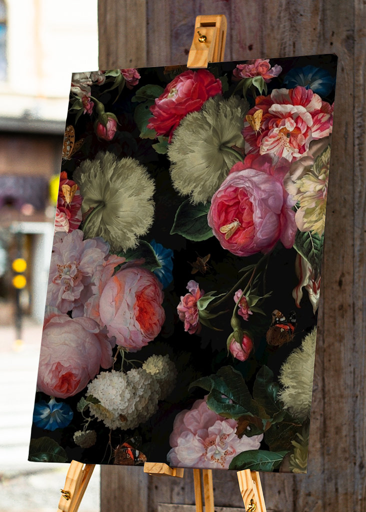 Bujne róże vintage