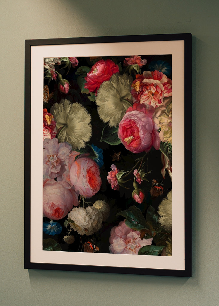 Bujne róże vintage