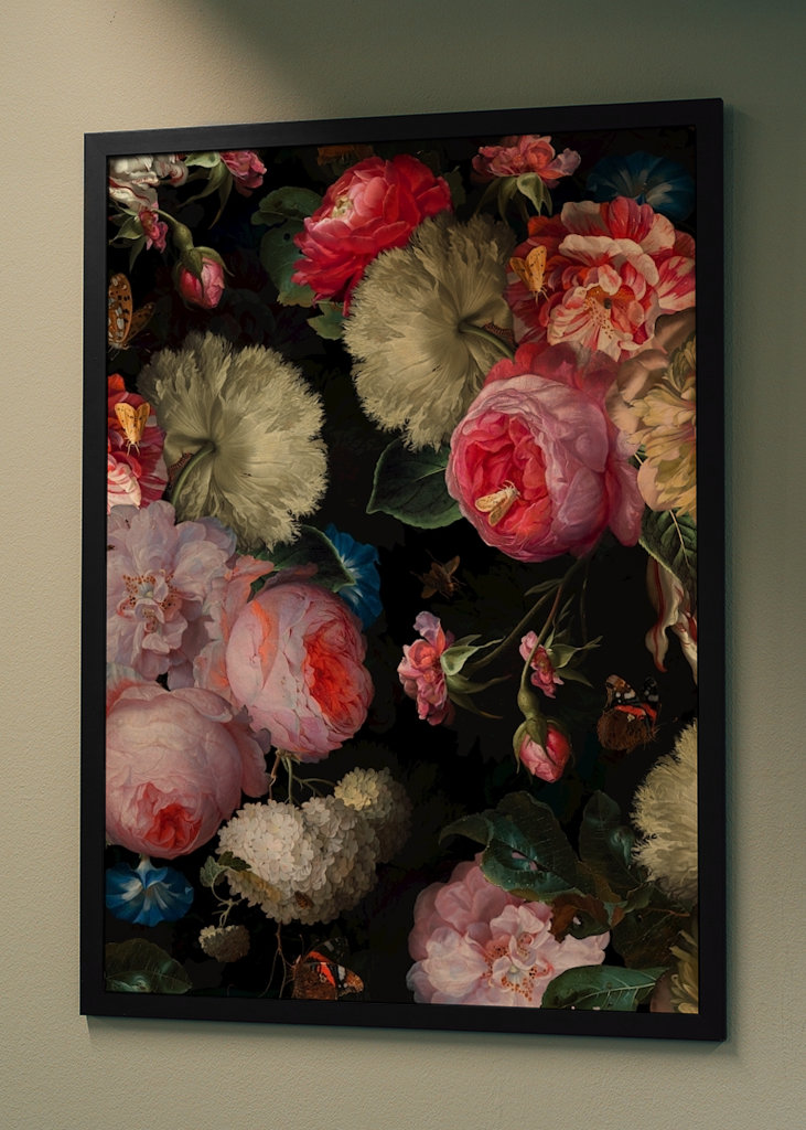 Bujne róże vintage