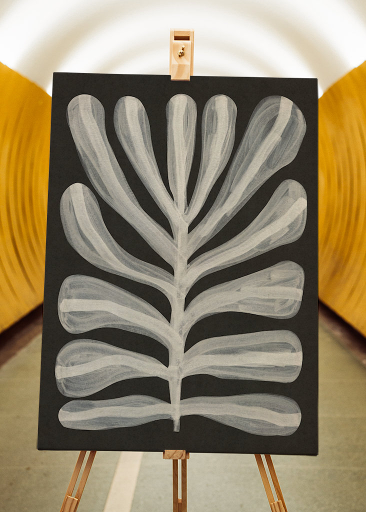 Pianta monocromatica