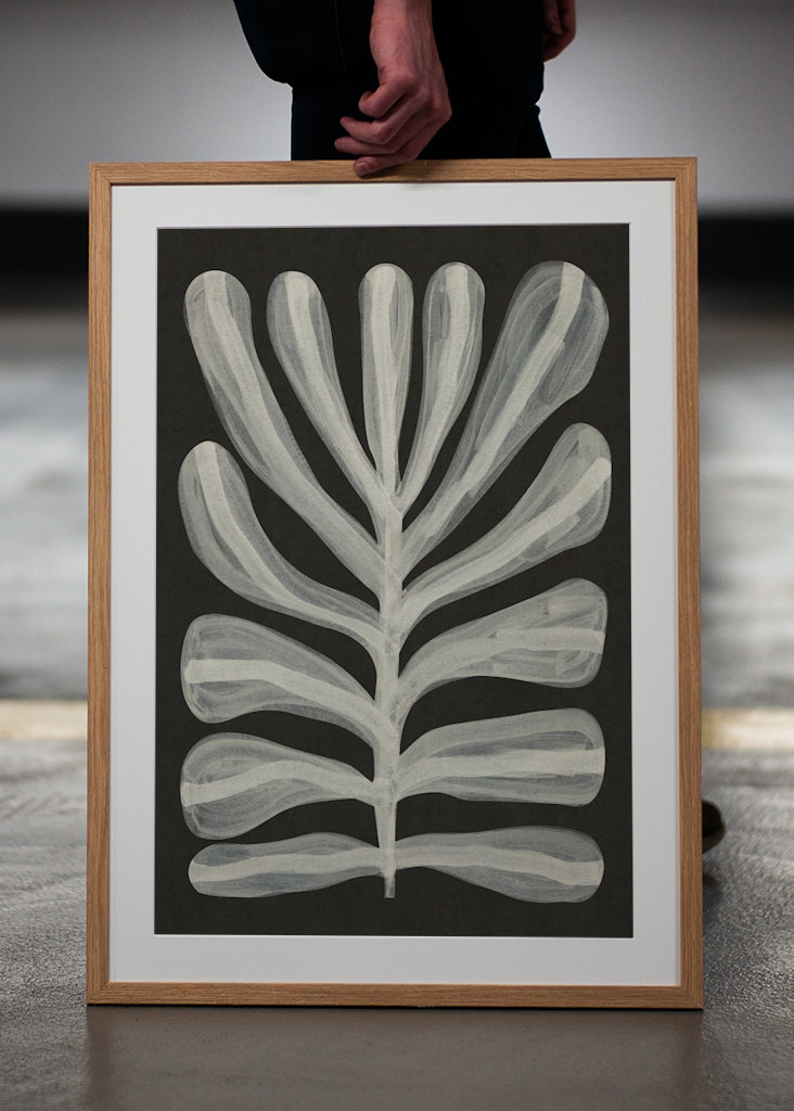 Pianta monocromatica