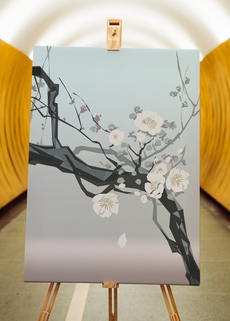 Pastel Cherry Blossom