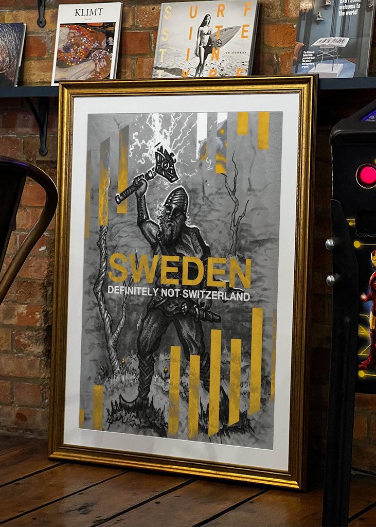 Švédsko. Ne Švýcarsko!