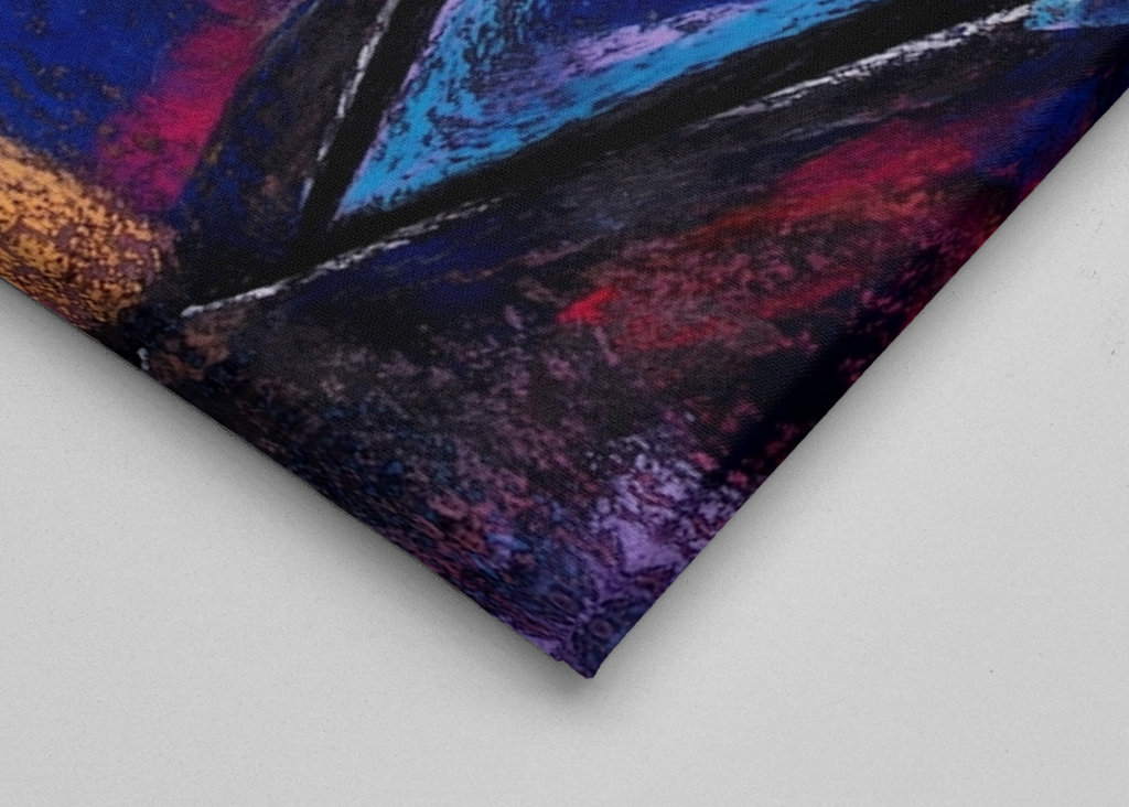 Kaffee Tasse - Pastellkreide 