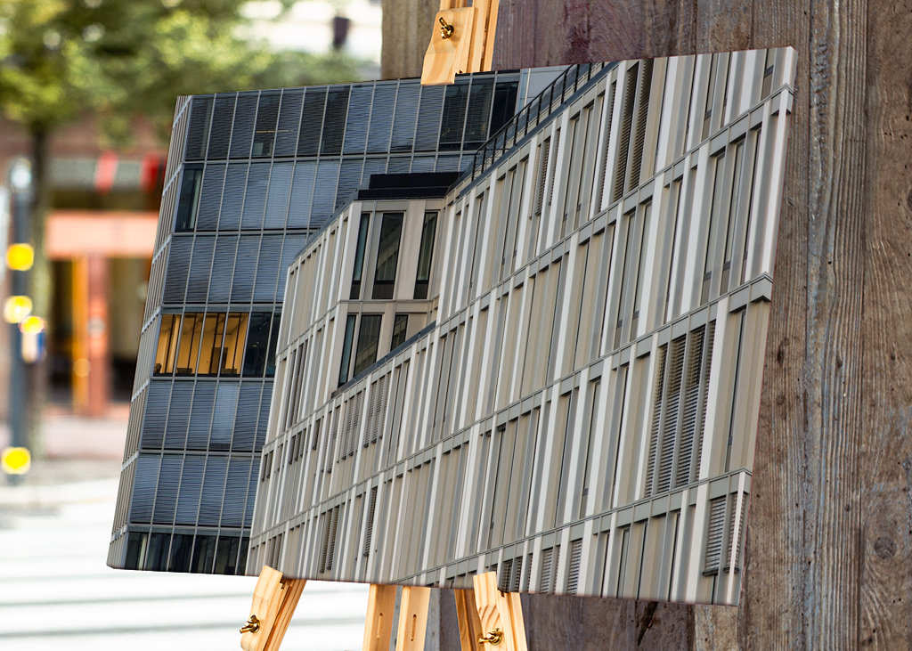 Fassade - Architektur - Abstra