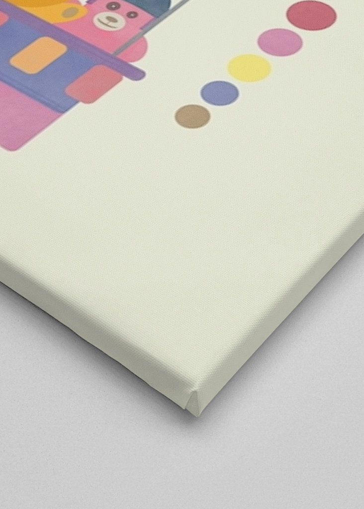 Uppstoppade djur i luftballong