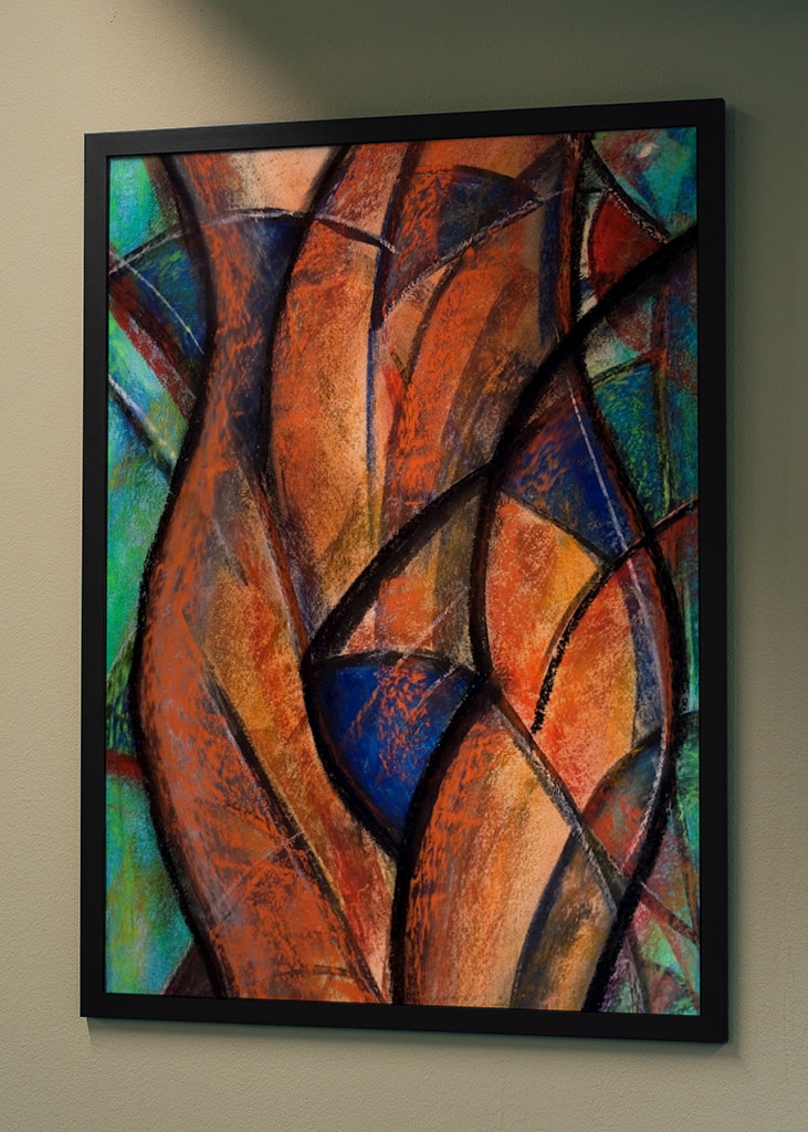 Abstrakter Frauenakt  