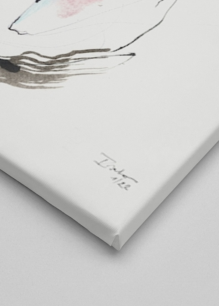 Naken Kvinna - Skiss