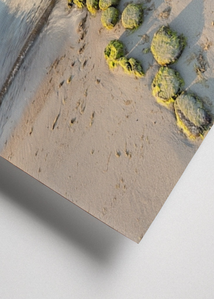 Groyne u Baltského moře na Rujáně