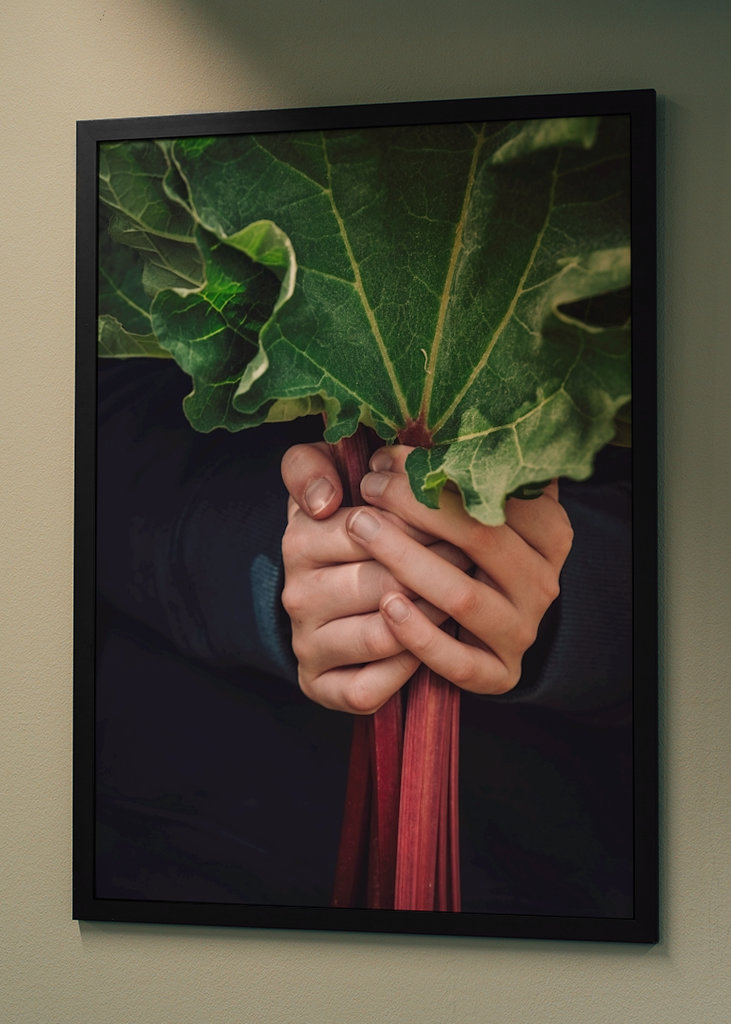 Rebarbora a dětské ruce