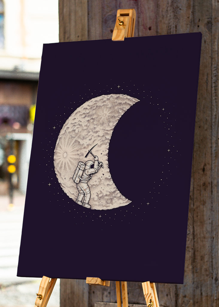 Vykopávky na Měsíci