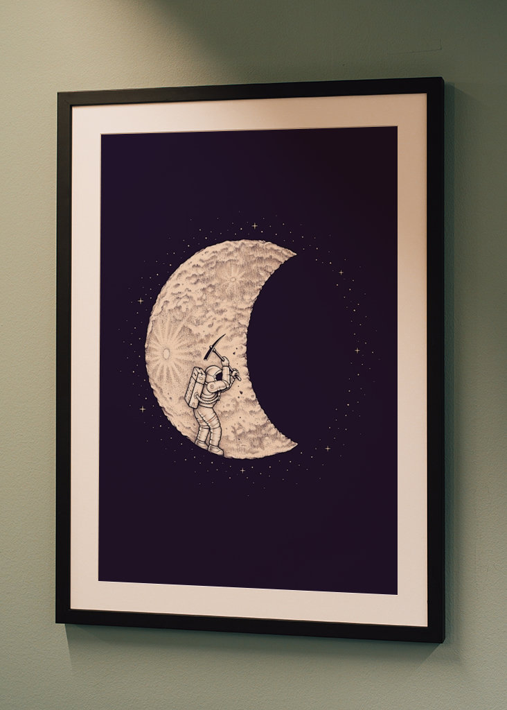 Vykopávky na Měsíci