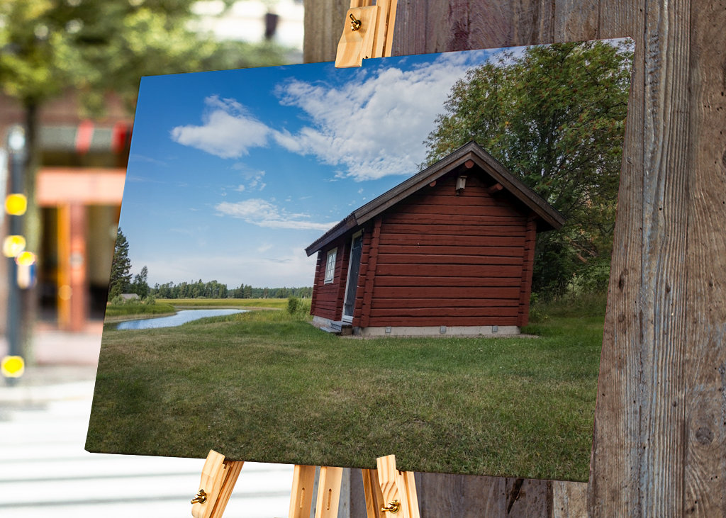 Malý červený domček