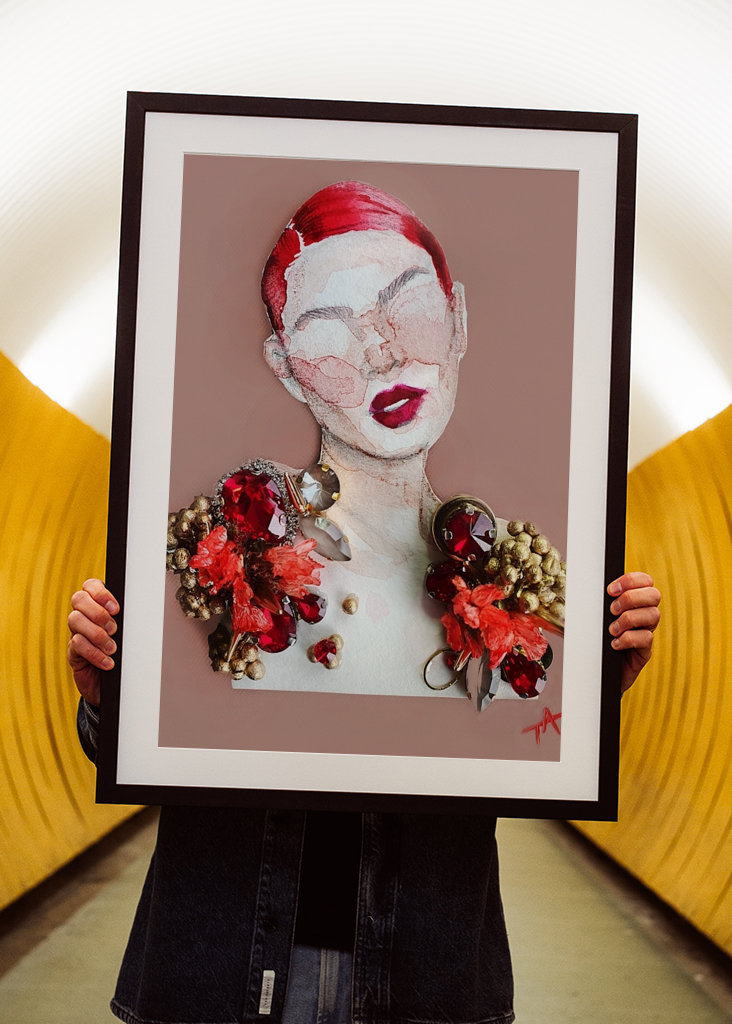 rood glamour portret