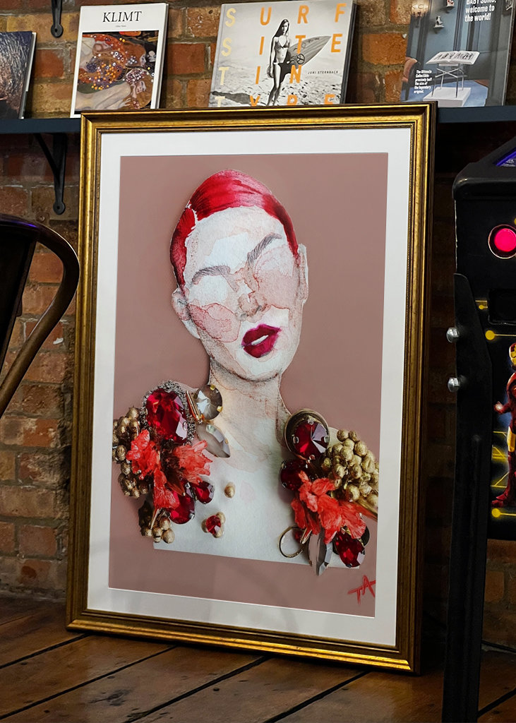 rood glamour portret