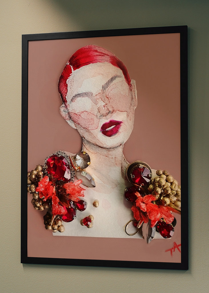 rood glamour portret