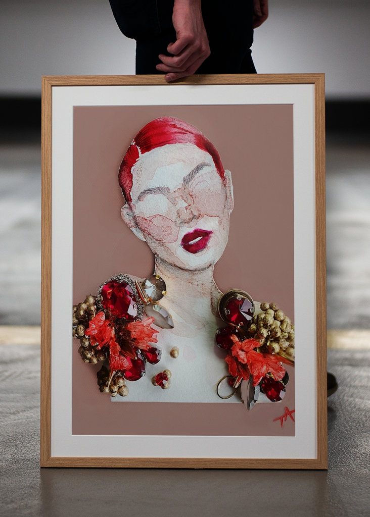 rood glamour portret