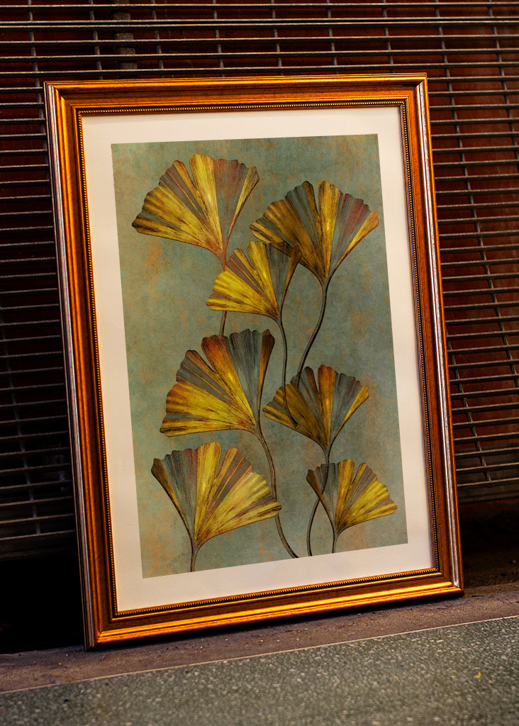 Ginkgo biloba umění