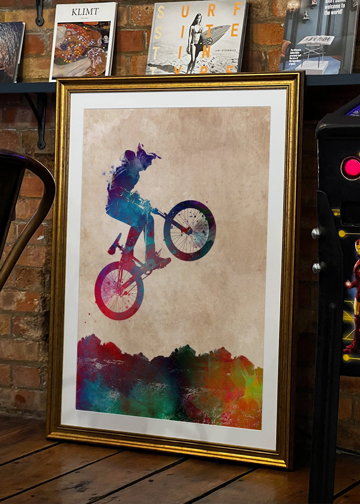 Ciclista de montaña