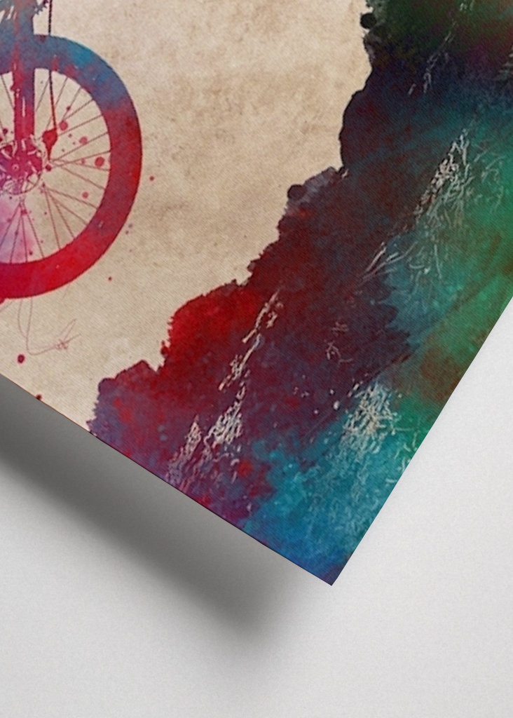 Ciclista de montaña