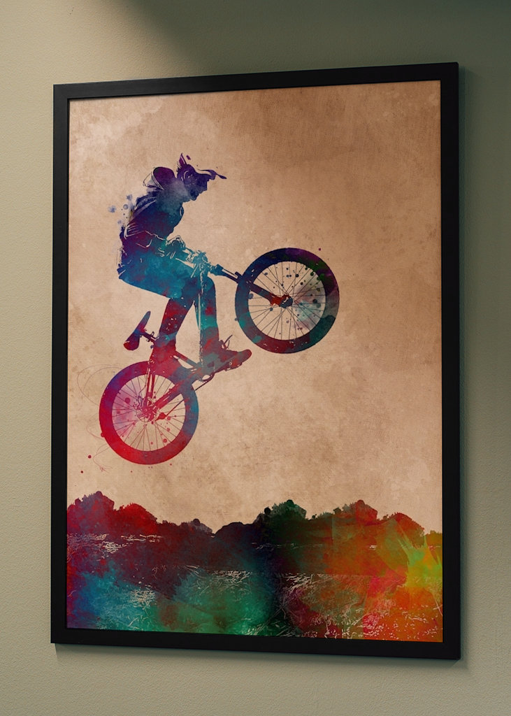 Ciclista de montaña