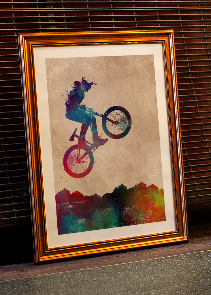 Ciclista de montaña