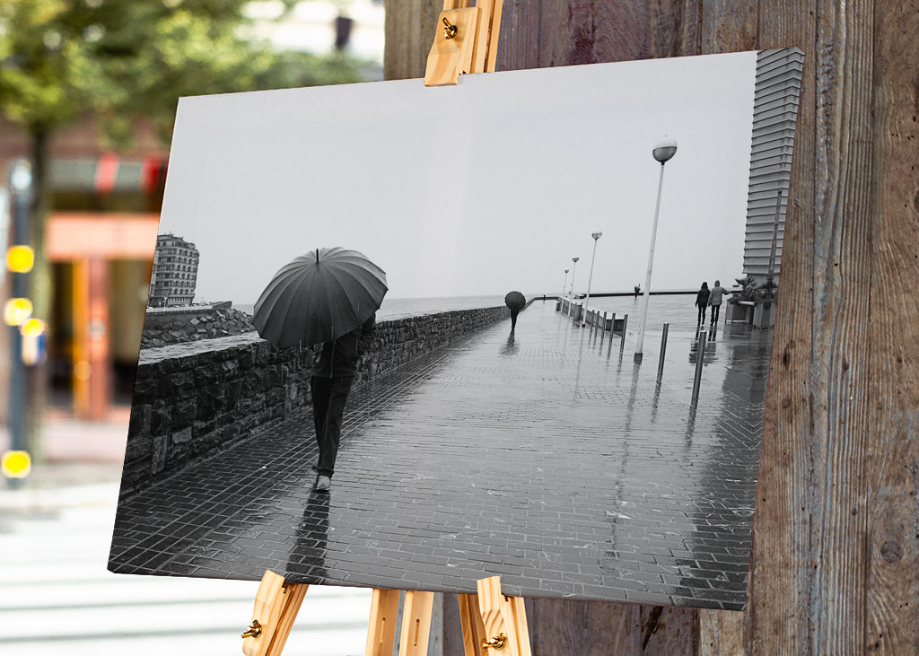 Déšť v San Sebastian - Donostia