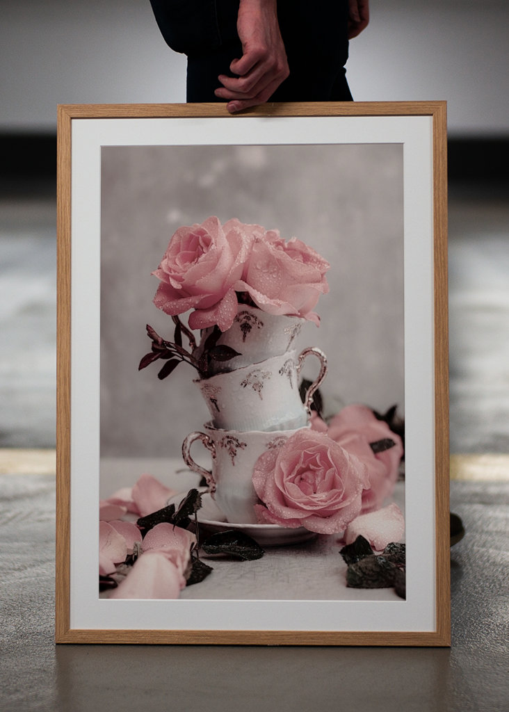 Roser i kopper / Vintage pasta