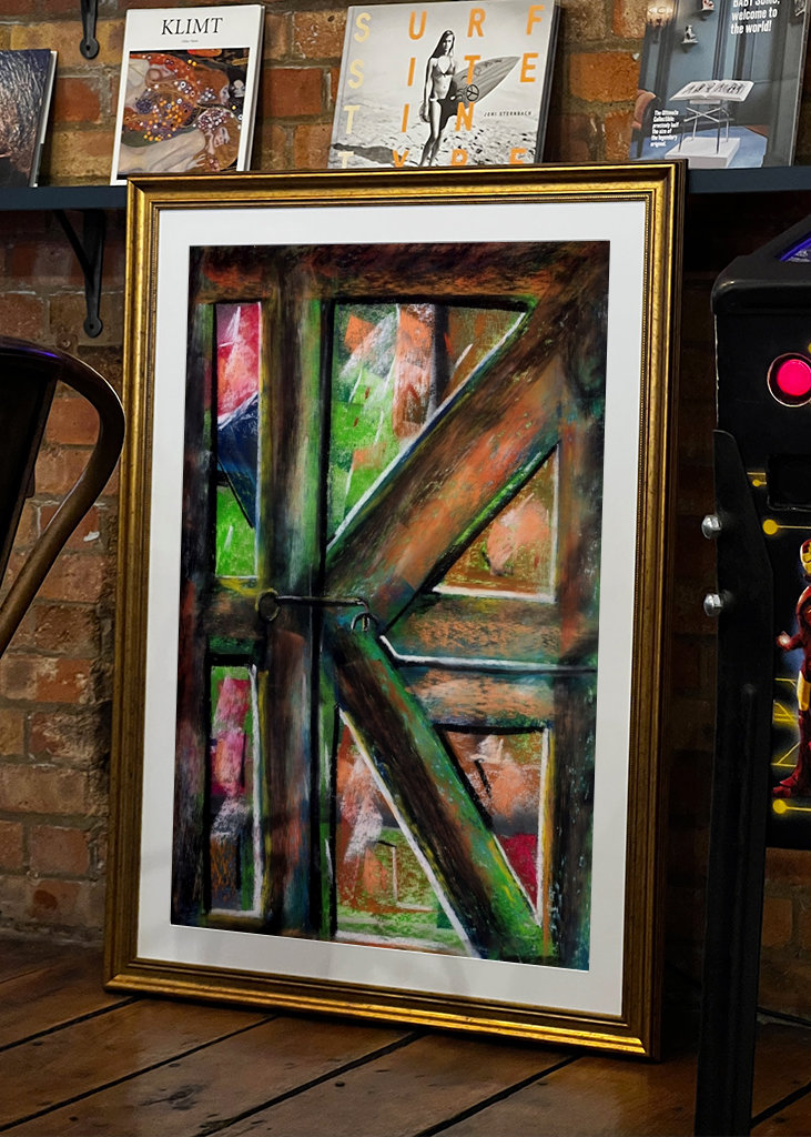 Blick durch ein Fenster