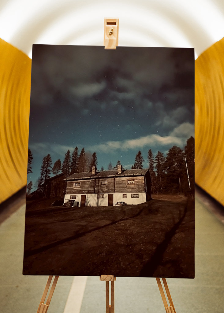 Stjerneklar nat i Västbyn