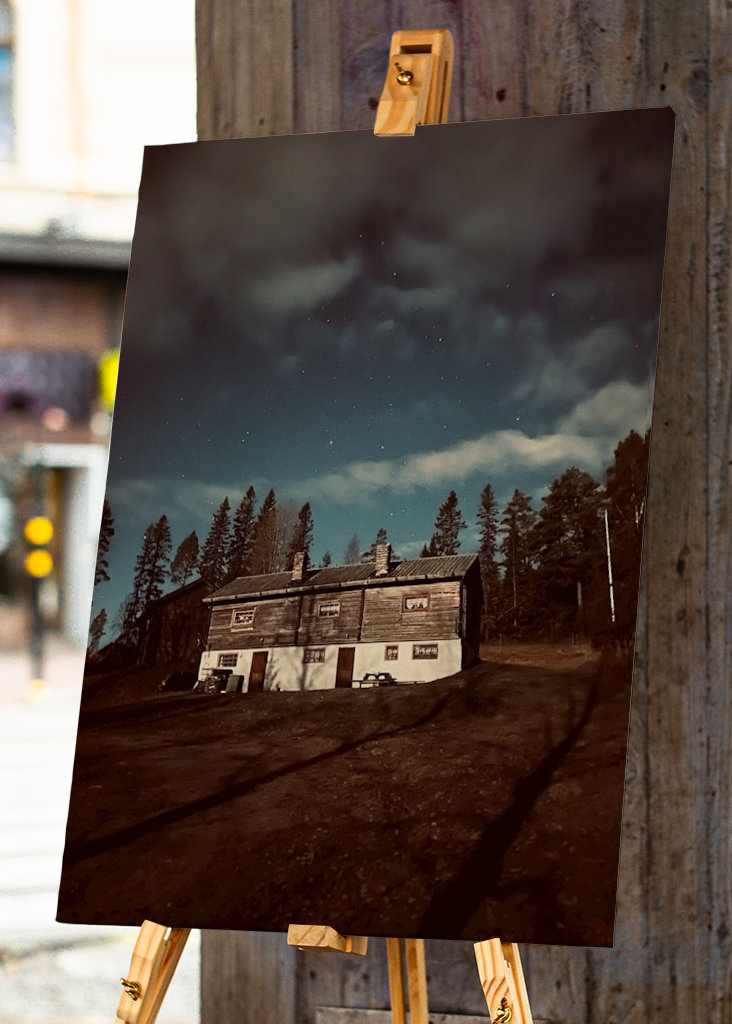 Stjerneklar nat i Västbyn