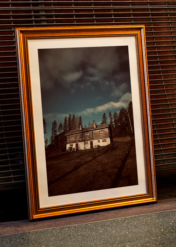 Stjerneklar nat i Västbyn