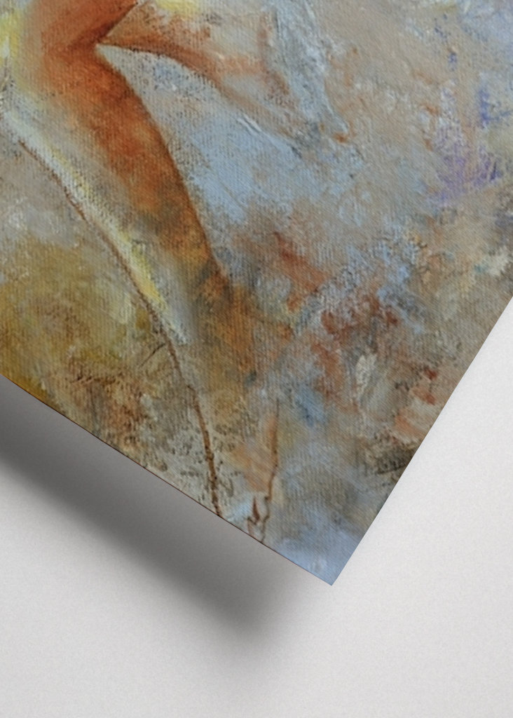 Giovane ragazza seduta