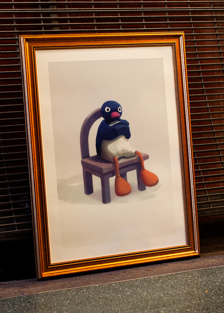 Angry Pingu - Meme