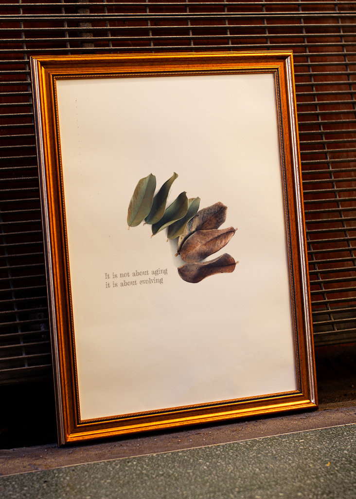 It is not about aging