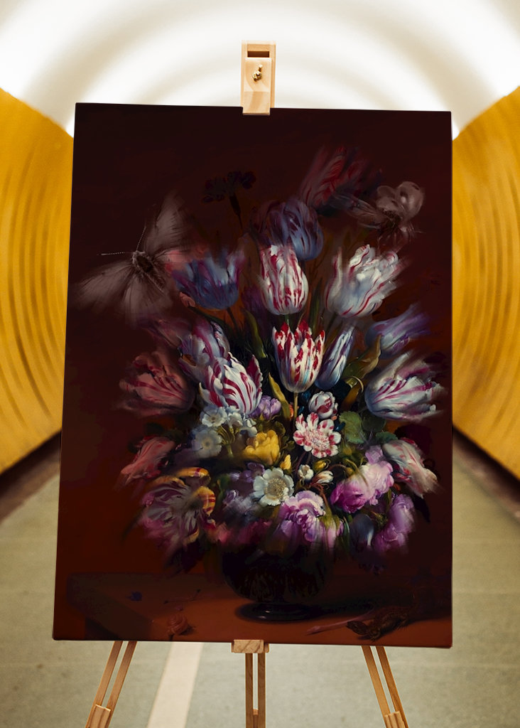 Zátiší s květinami