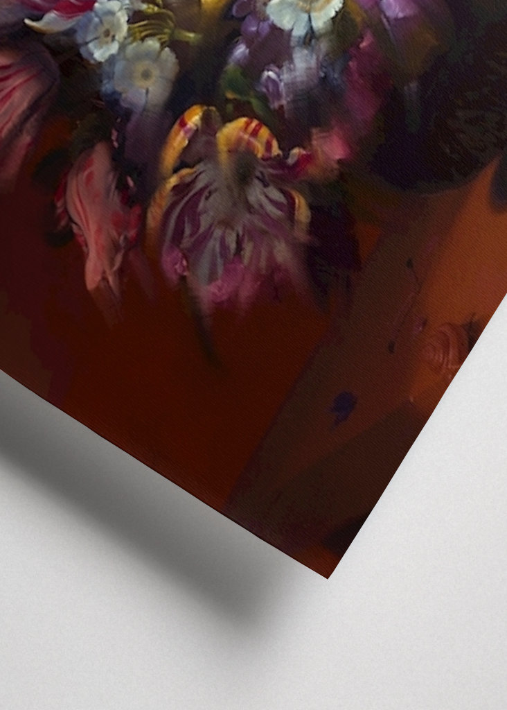 Zátiší s květinami