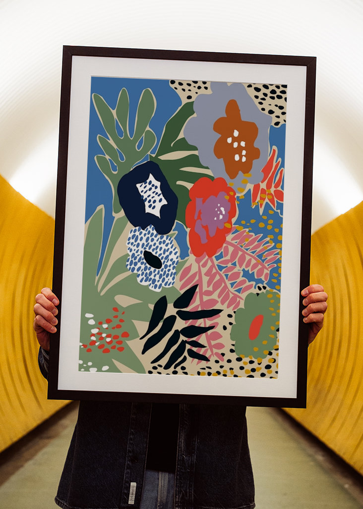 Formas florales maximalistas