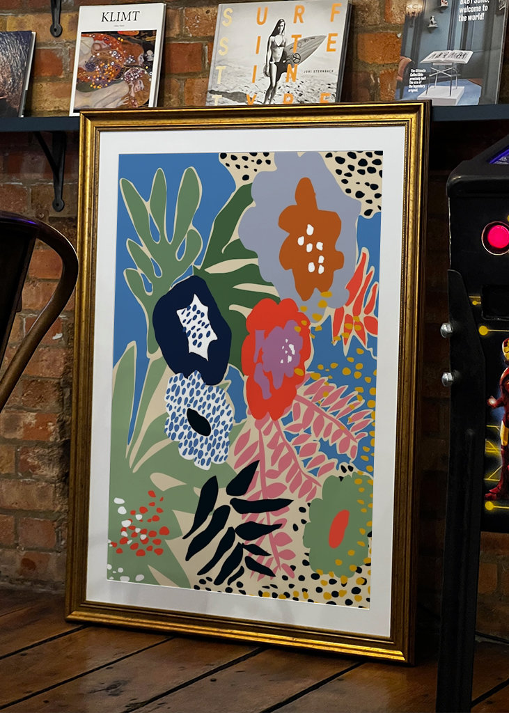 Formas florales maximalistas