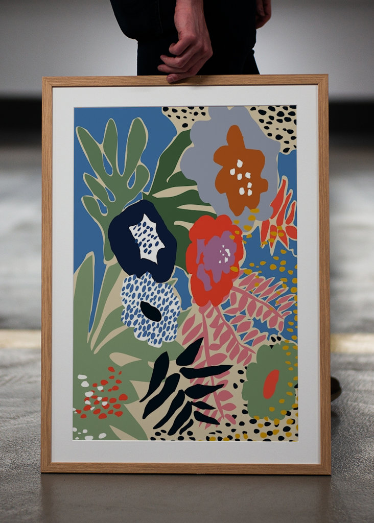 Formas florales maximalistas