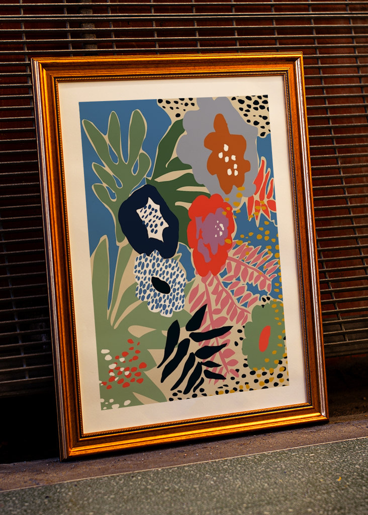 Formas florales maximalistas